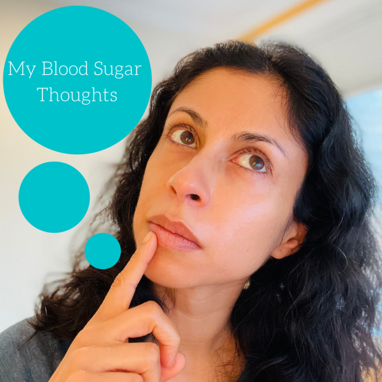 My blood sugar thoughts