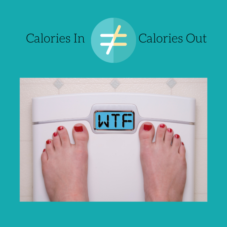 It is not as simple as calories in, calories out.